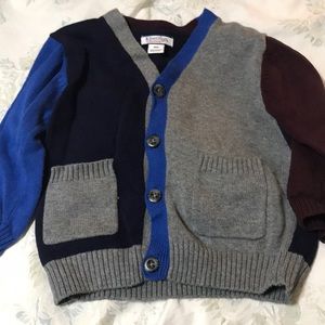 Boys bottom down sweater
